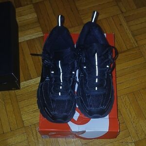 Nike Kids Black Reflective Accent Sneakers